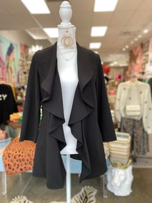 Designer Calvin Klein Open Blazer