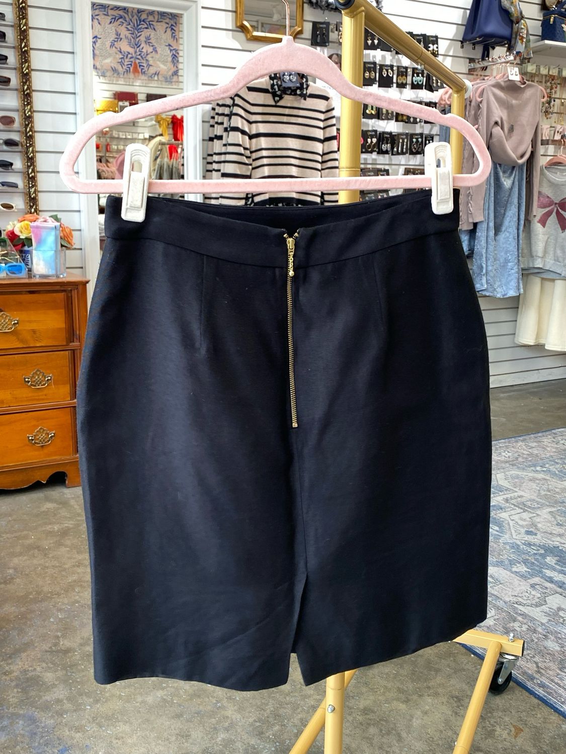Designer Kate Spade Black Mini Skirt