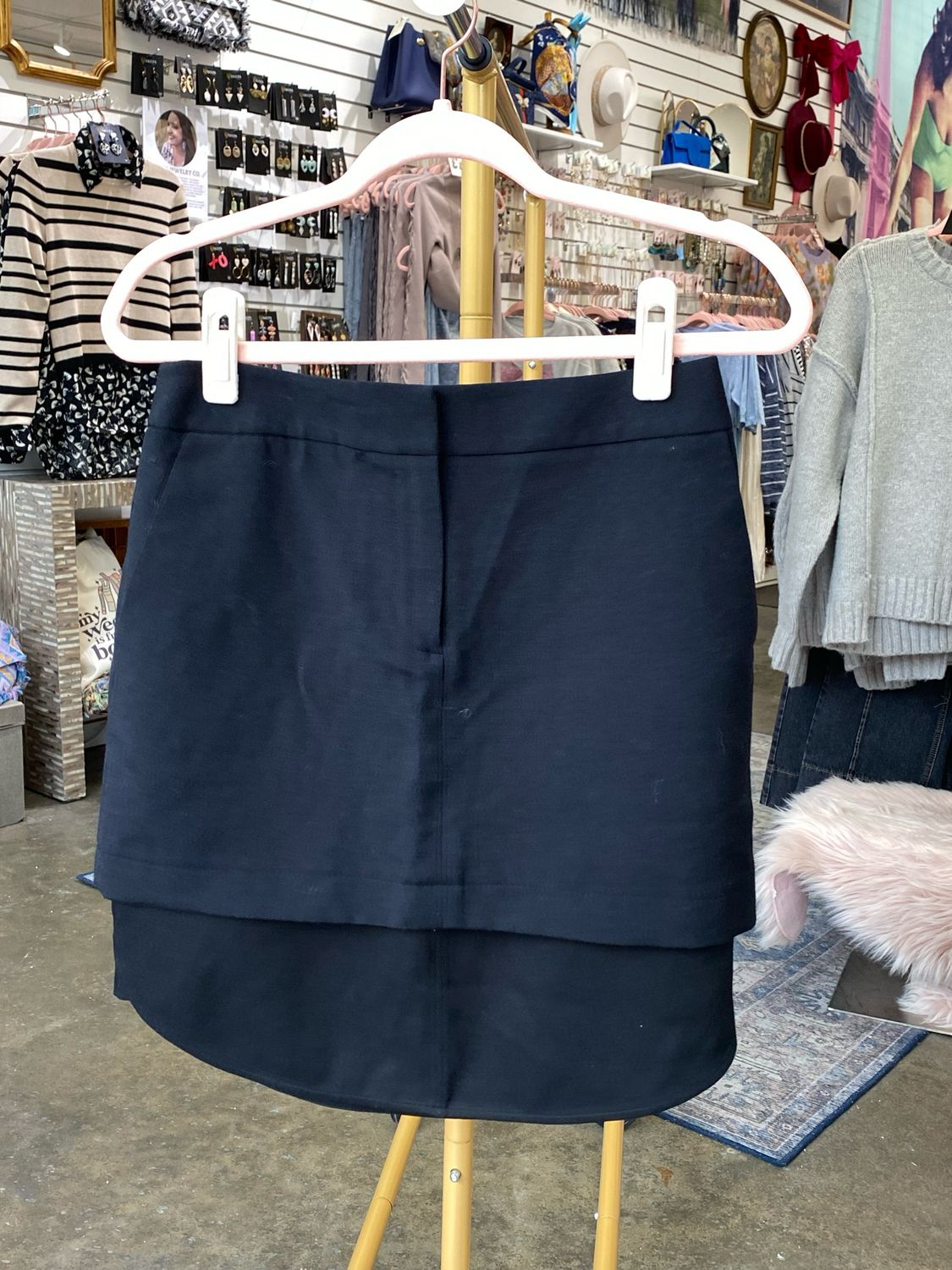 Designer Alexander Wang Double Skirt