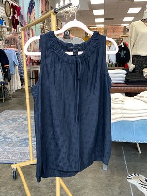 Designer Marc Tie Collar Blouse