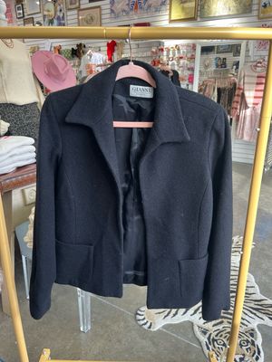 Vintage Black Gianni Jacket
