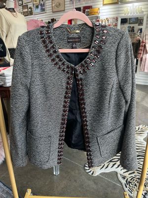 Vintage Chocolate Tweed Jacket