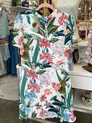 Designer Oasis Tropical Print Mini