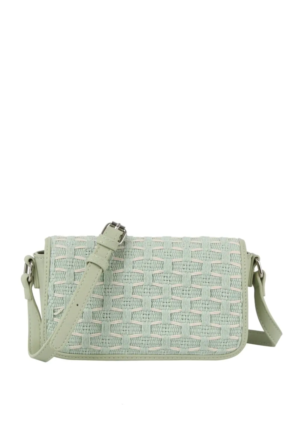 Mint Woven Crossbody
