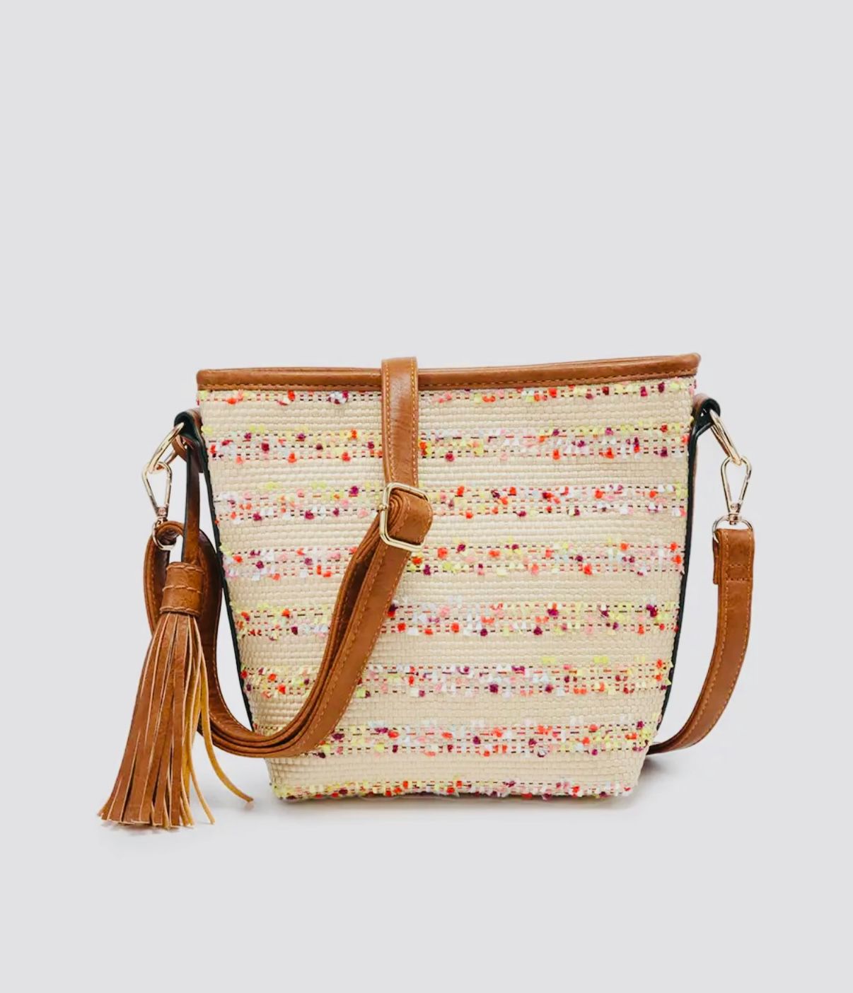 The Annie Straw Crossbody