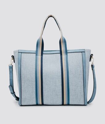 The Hailey Tote- Blue
