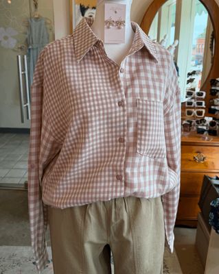 Gingham Buttonup
