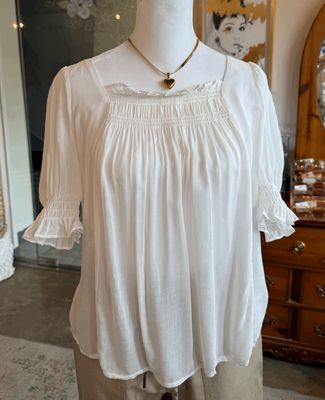 Rouched Swing Top