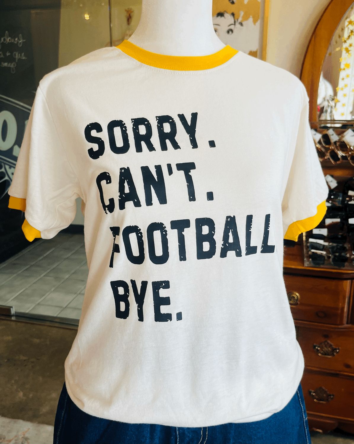 Football. Bye. Tee