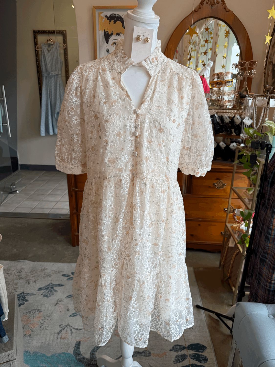 The Elsie Embroidered Mini