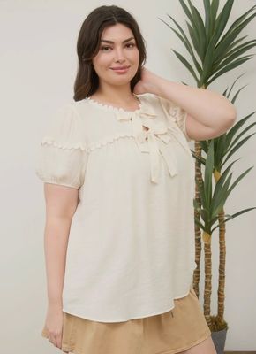 Scallop Trim Bow Top