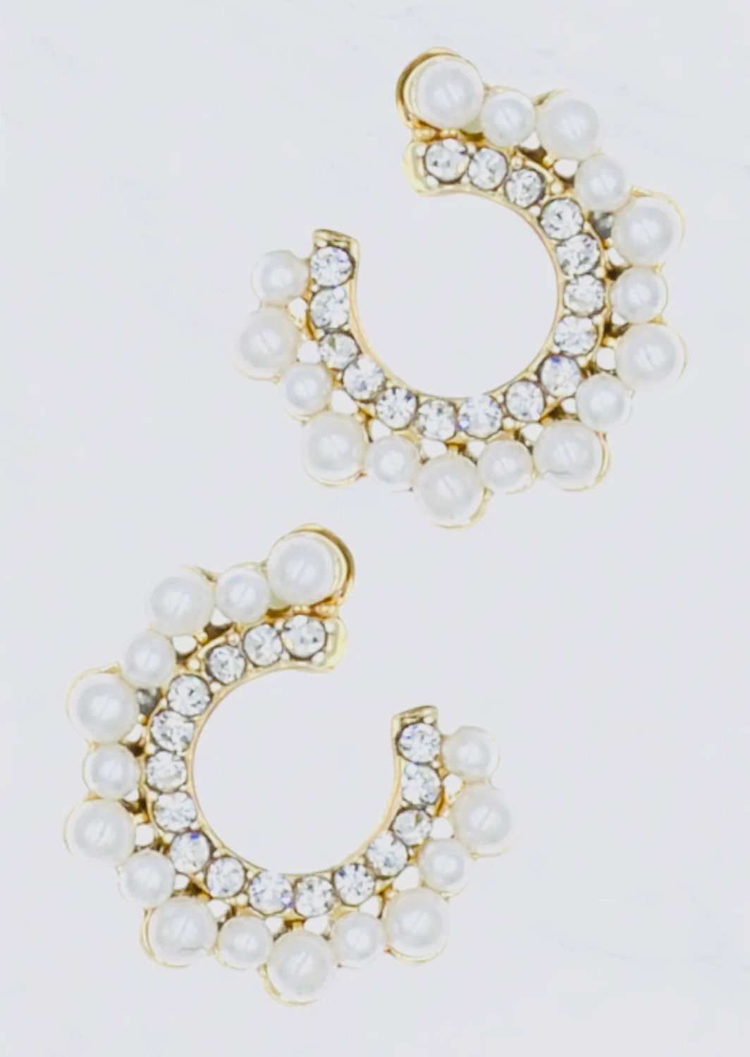 Ophelia Circle Earrings