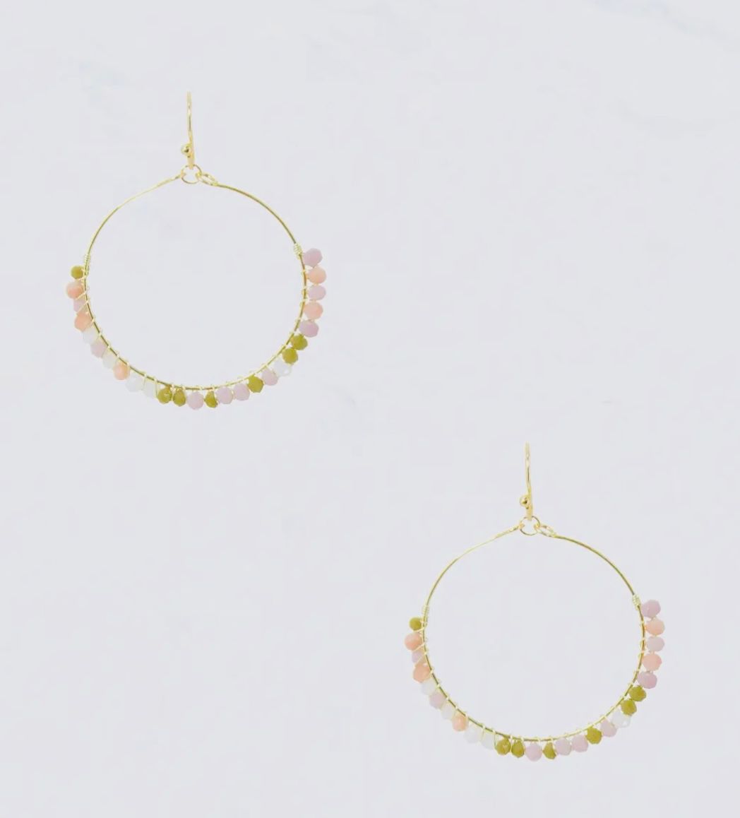 Starlight Circle Earrings