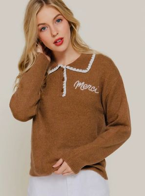 Merci Polo Sweater