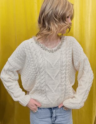 Tiffany Crystal Sweater