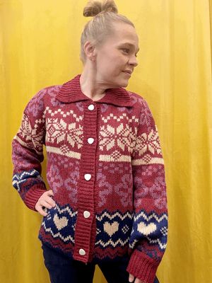 Peter Pan Oversized Cardi