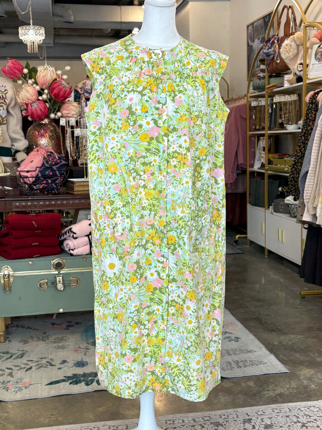 Vintage 60s Floral Shift