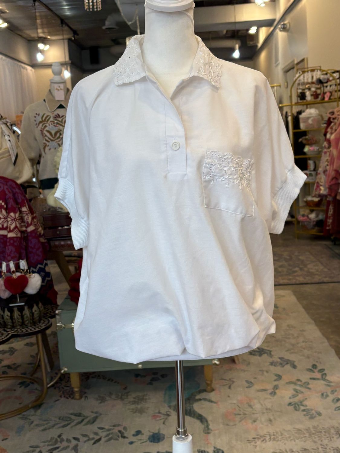 Vintage Land &amp; Sea Blouse