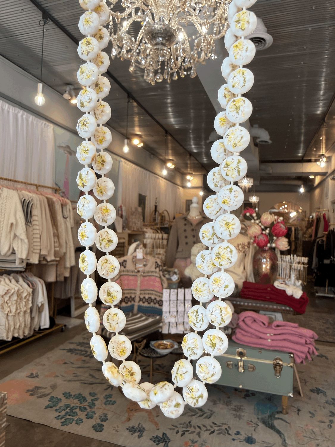 Vintage Daisy Chain Necklace