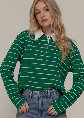 Long Sleeve Polo Tee