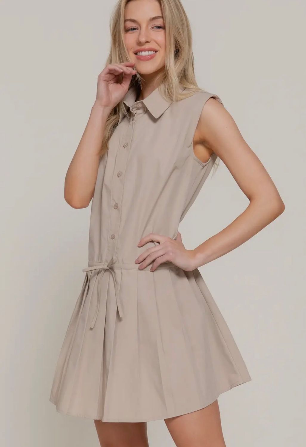 Button Down Woven Mini