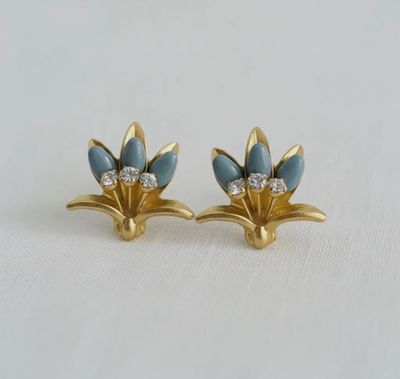 Blue Deco Earrings- PREORDER