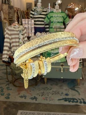 Vintage 14k Cuff Set