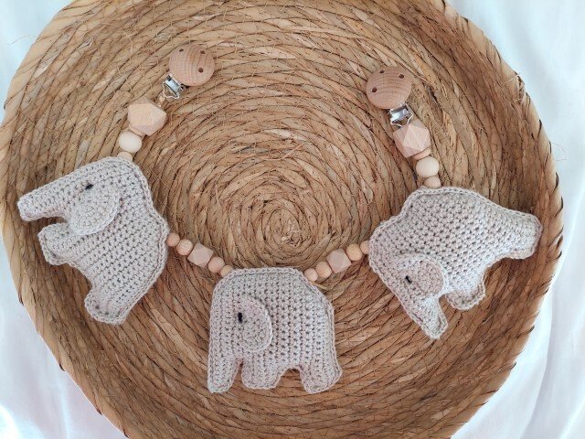 Wagenspanner olifant | naturel