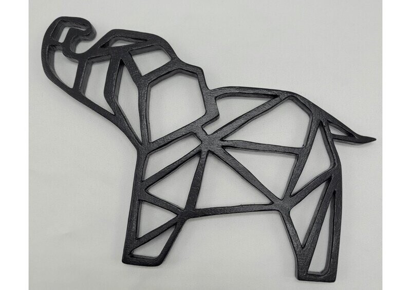 Geografische dieren muur decoratie