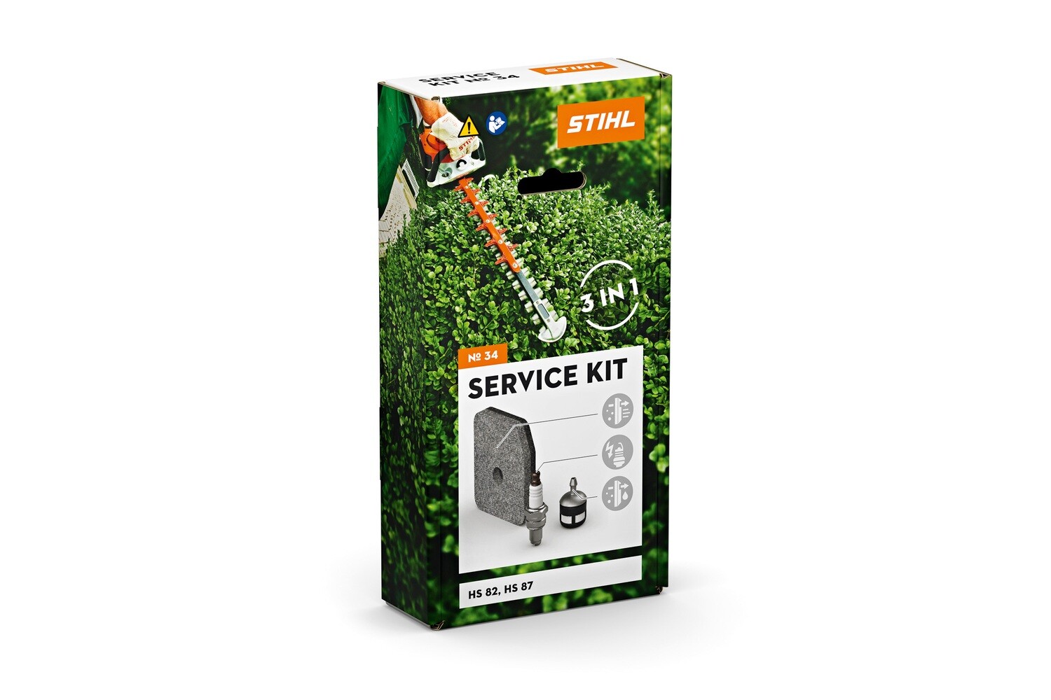 Stihl Hedge Trimmer Service Kit 34 For HS82 &amp; HS87: 4237-007-4100