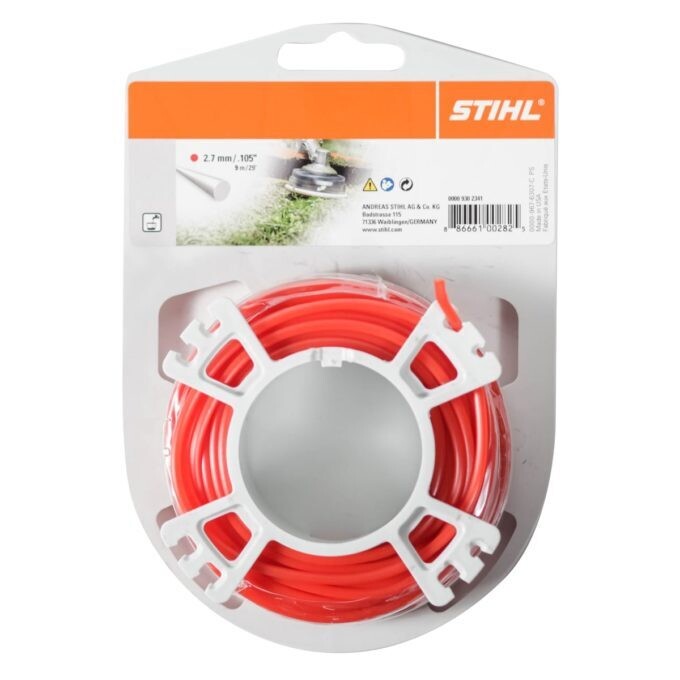 Stihl Strimmer Line Cord Round 2.7MM x 9.8M For Grass Strimmer &amp; Brushcutters