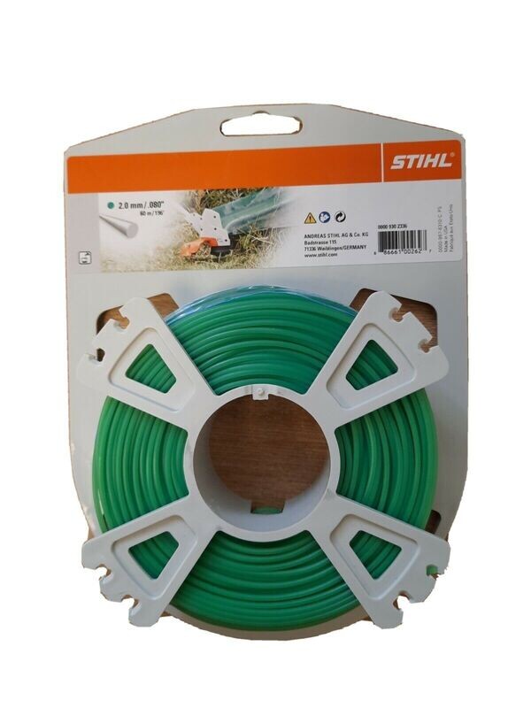 Stihl Strimmer Line Cord Round 2.0mm x 60M For Grass Strimmer &amp; Brushcutters