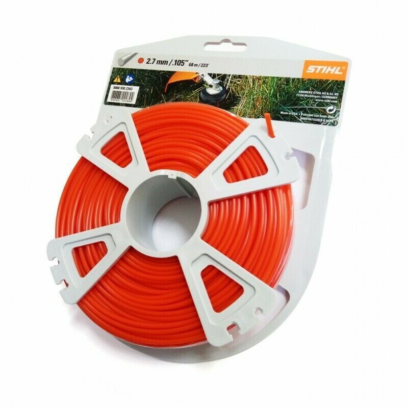 Stihl Strimmer Line Cord Round 2.7mm x 65M For Grass Strimmer &amp; Brushcutters