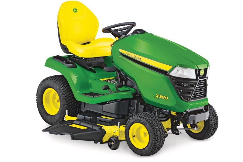 John Deere X380 Ride On Lawn Mower (Less deck)