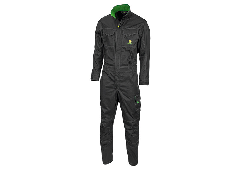 John Deere Black Overall