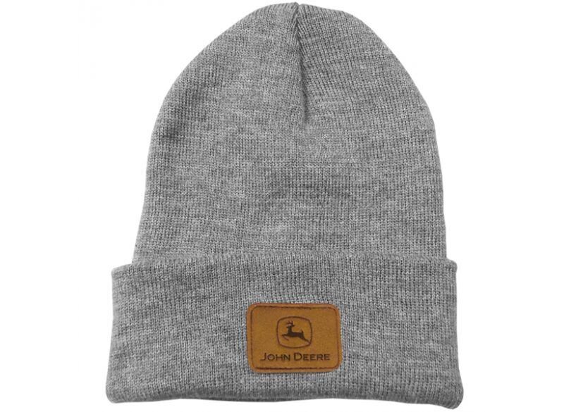 John Deere Grey Beanie