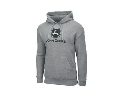 John Deere Hooded Sweatshirt Grey