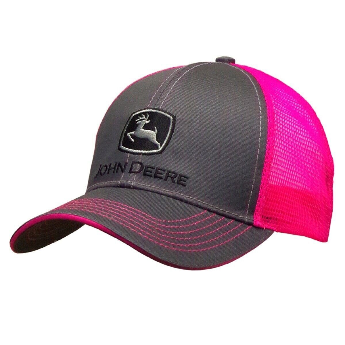 John Deere Pink Mesh cap