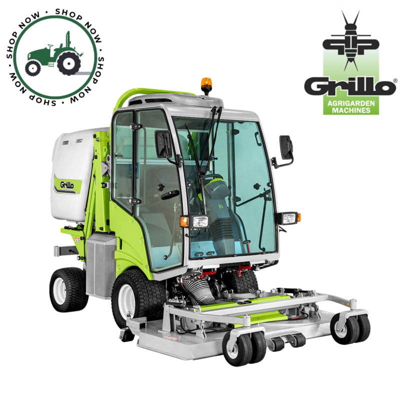 Grillo FD 2200 4WD with collection and heated cabin