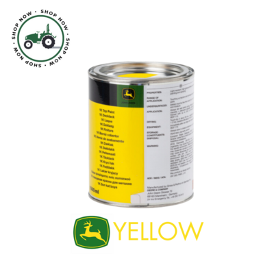 John Deere Yellow Paint 1L Tin