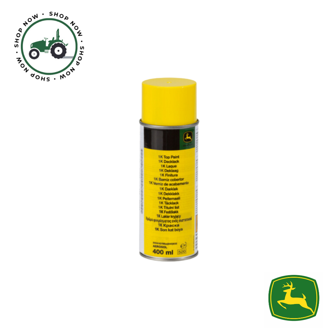 John Deere yellow spray Paint - 400ml