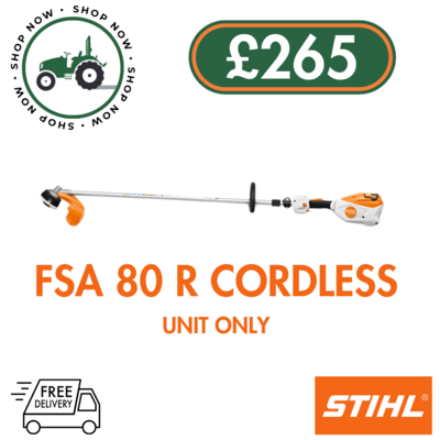 FSA 80R CORDLESS BRUSHCUTTER-UNIT ONLY