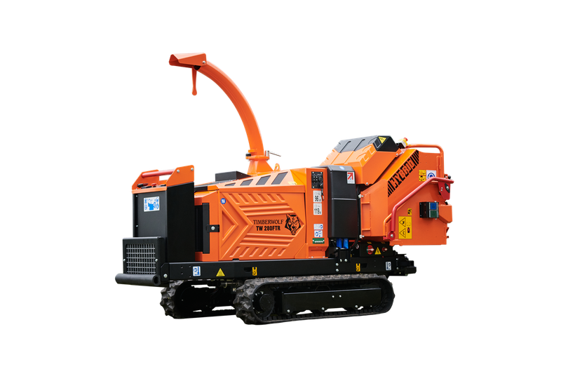 TIMBERWOLF TW 280FTR HYBRID 8&quot; TRACKED WOOD CHIPPER