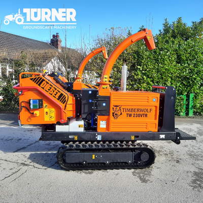 Used EX DEMO Timberwolf TW 230VTR Diesel Wood Chipper