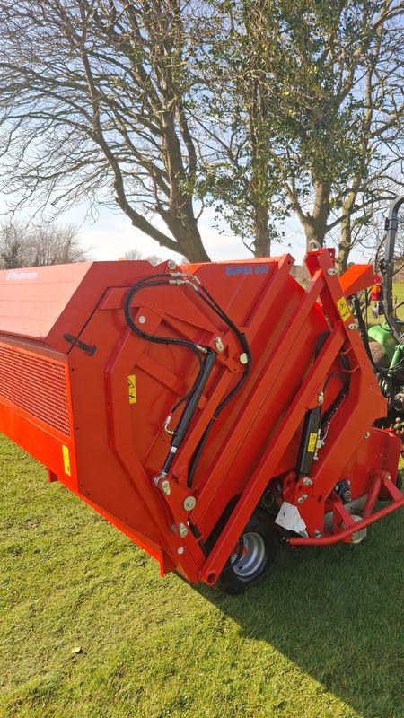 Used Wiedenmann Super 500 Flail Collector