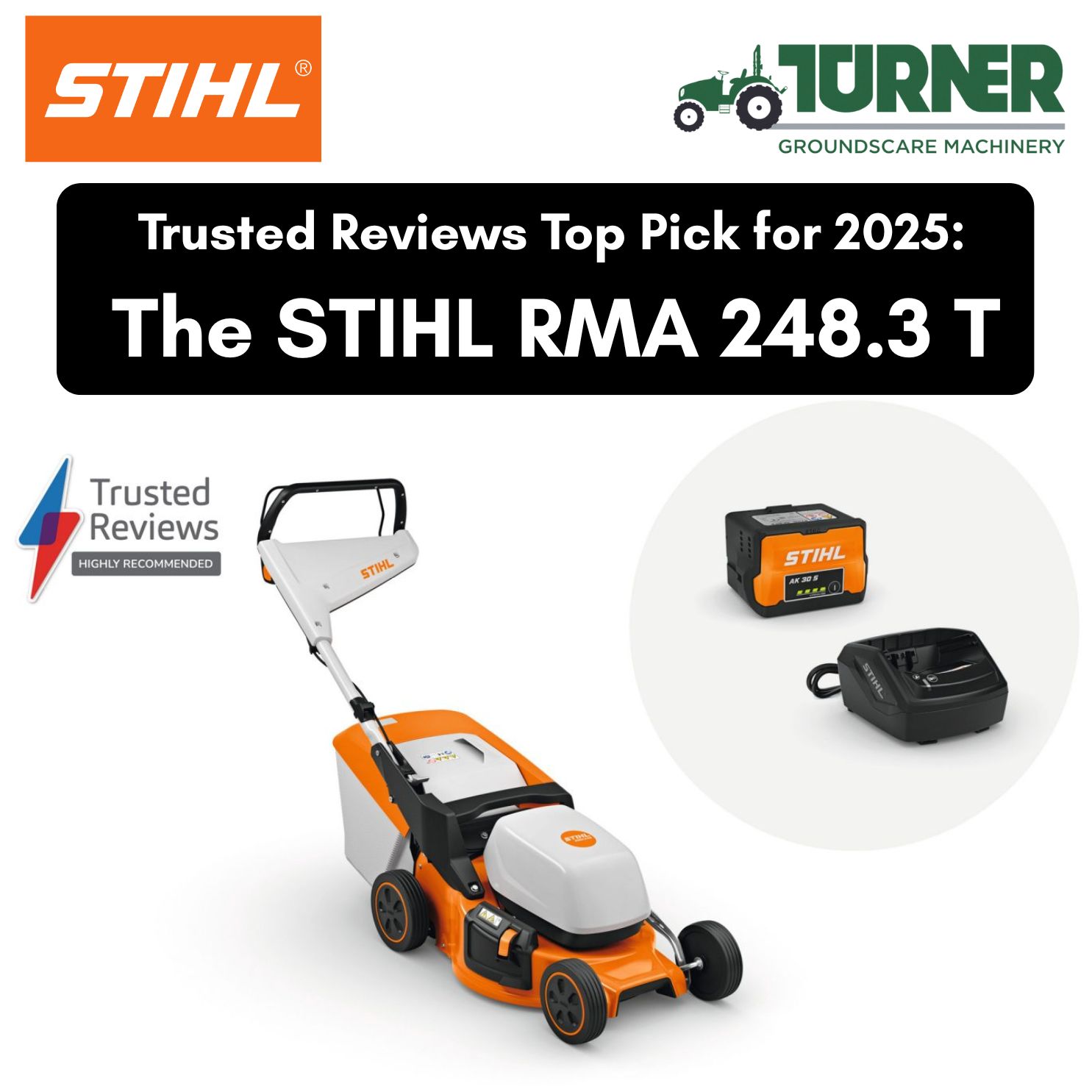 STIHL RMA 248.3 Cordless Lawnmower (Shell Only)