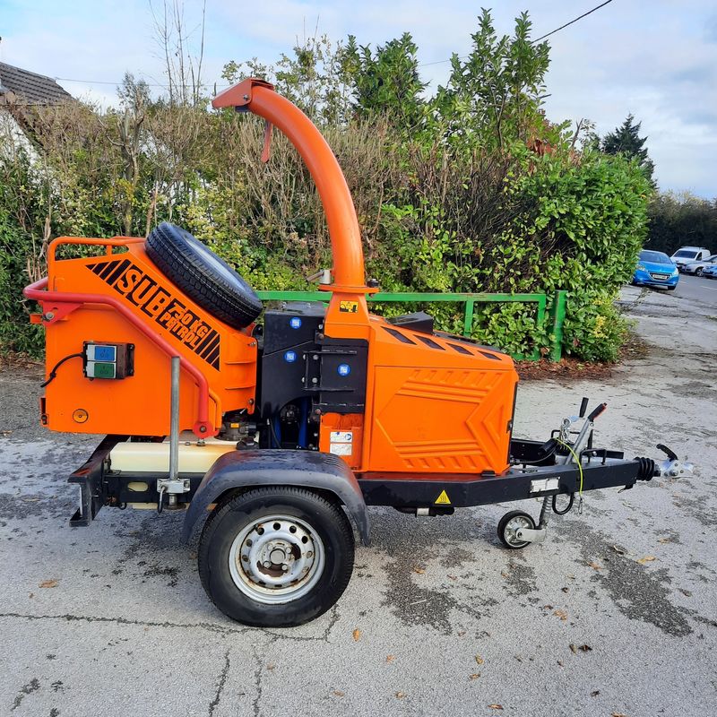 Used Timberwolf TW 230HB Petrol Wood Chipper 800 hours