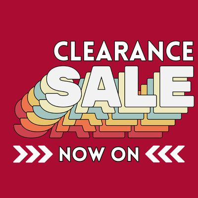 CLEARANCE SALE