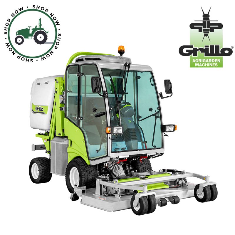 Grillo FD 2200 4WD with collection and heated cabin