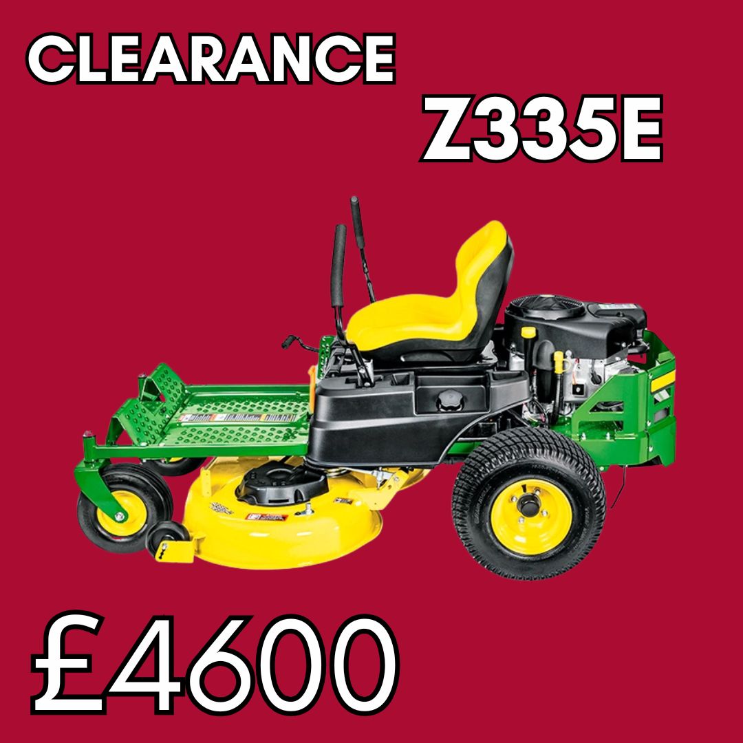 John Deere Zero Turn Z335E-CLEARANCE John Deere Zero Turn Z335E-CLEARANCE